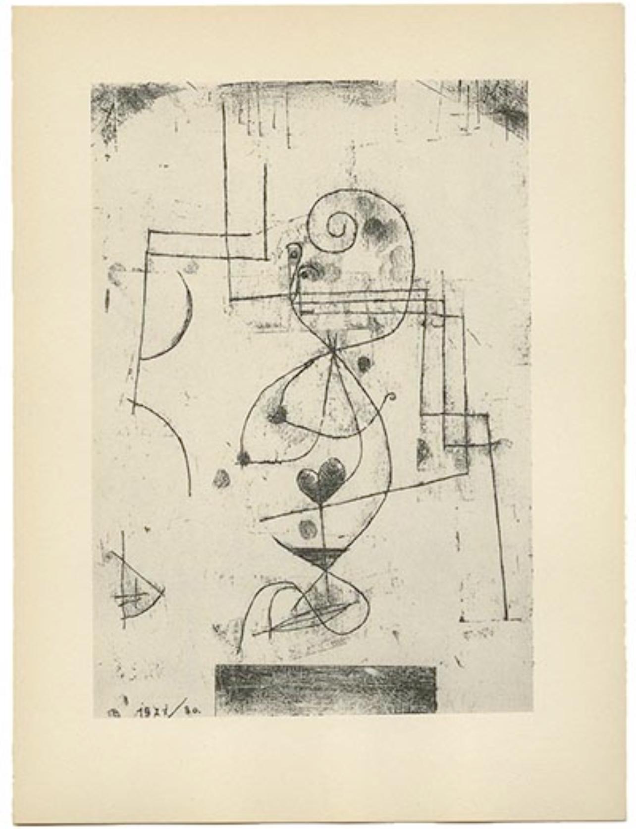 Klee, Queen of Hearts, Prints of Paul Klee (after) For Sale 4