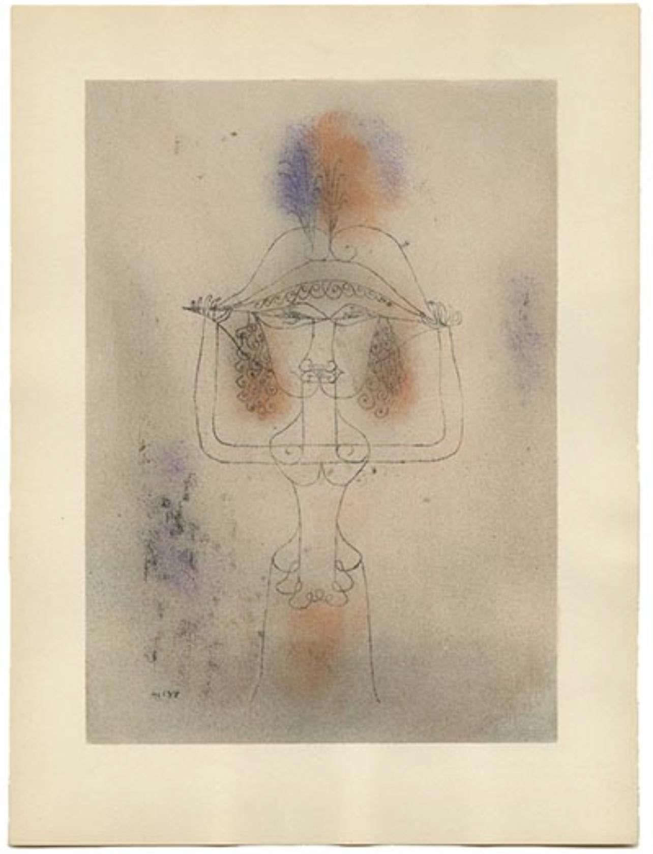Klee, Singer of the Comic Opera, Prints of Paul Klee (after) For Sale 2