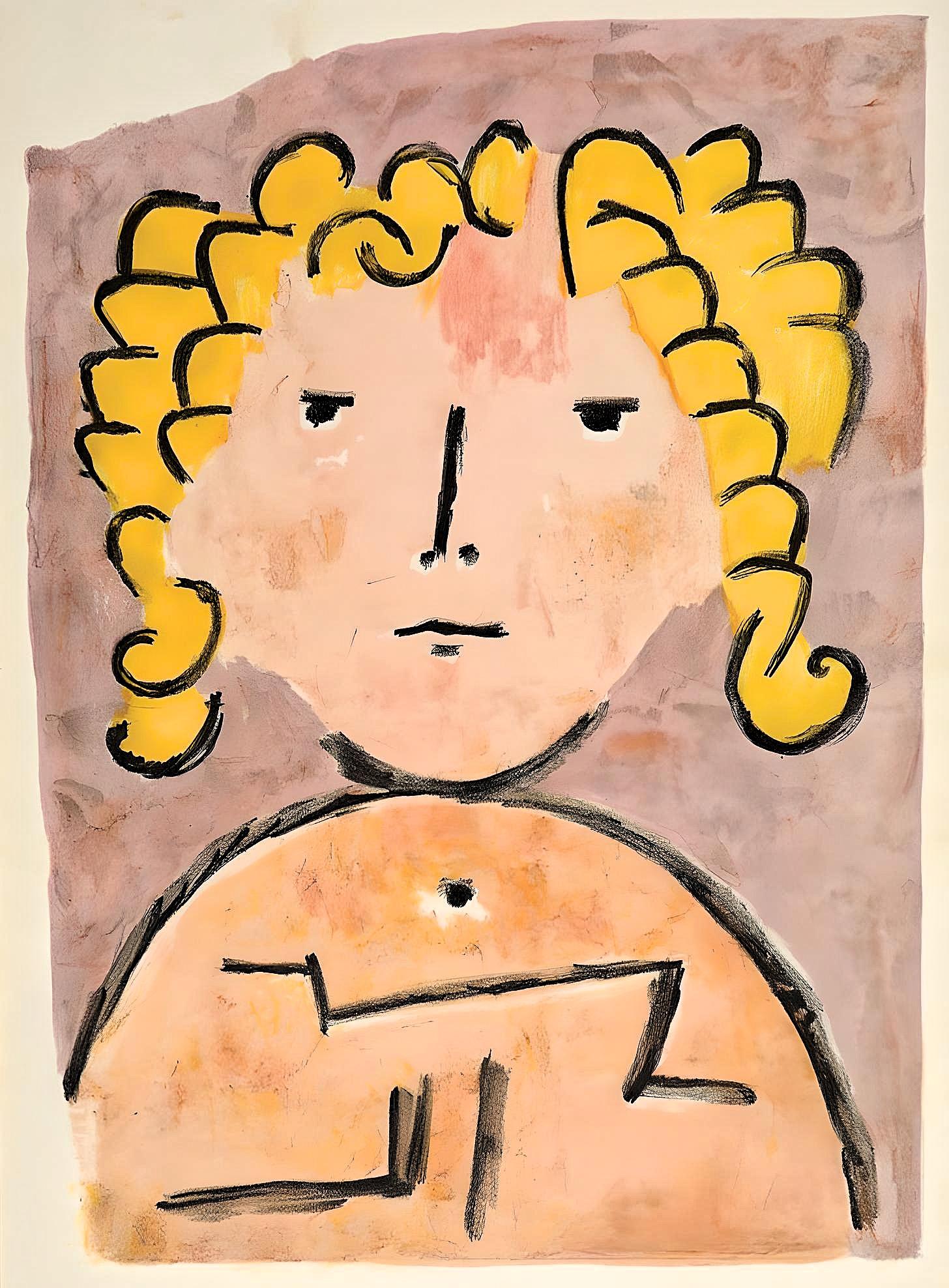 Klee, Tête d'enfant, Verve : Revue Artistique et Littéraire (après)