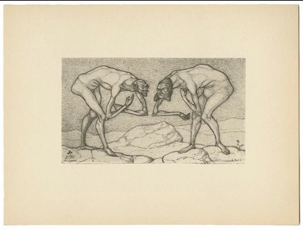 Klee, Two Men Meet, Each Believing the Other to Be of Higher Rank (after) For Sale 3