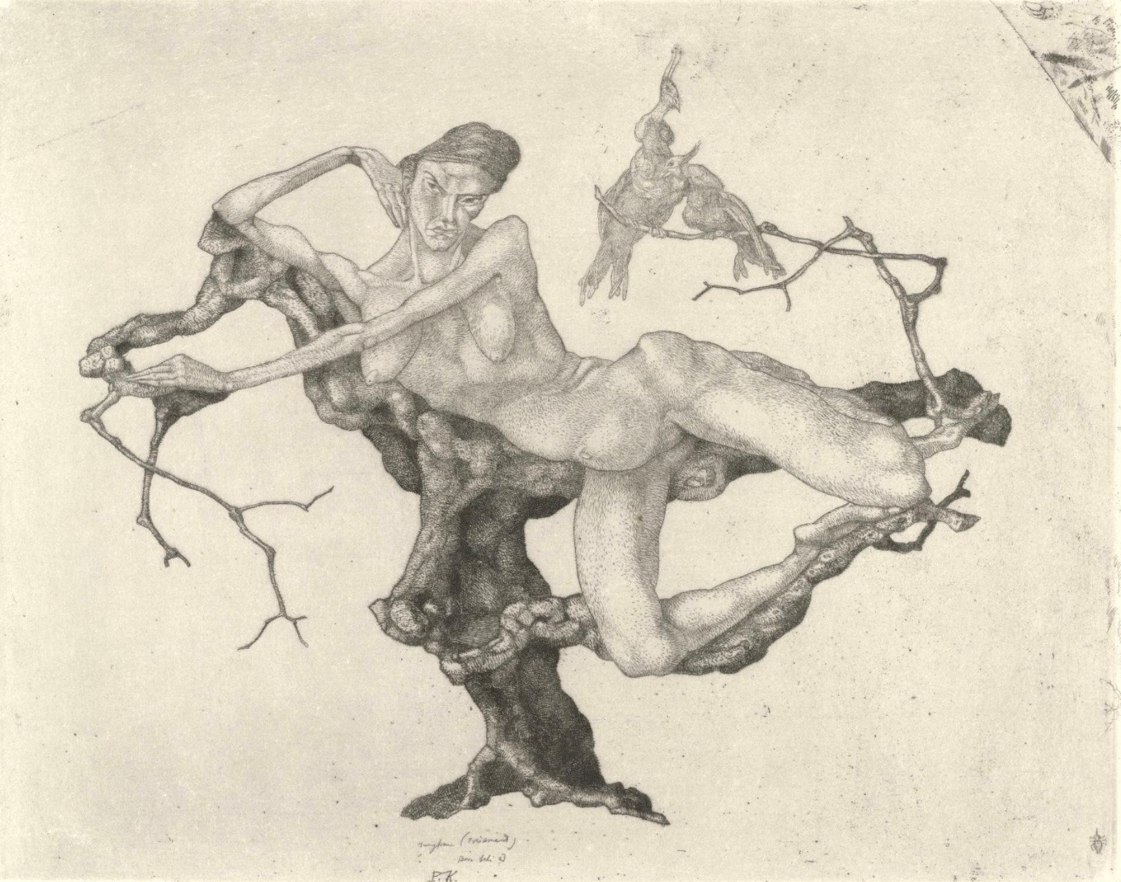 Klee, Virgin in the Tree, Prints of Paul Klee (after)