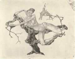 Klee, Vierge dans l'arbre, estampes de Paul Klee (d'après)