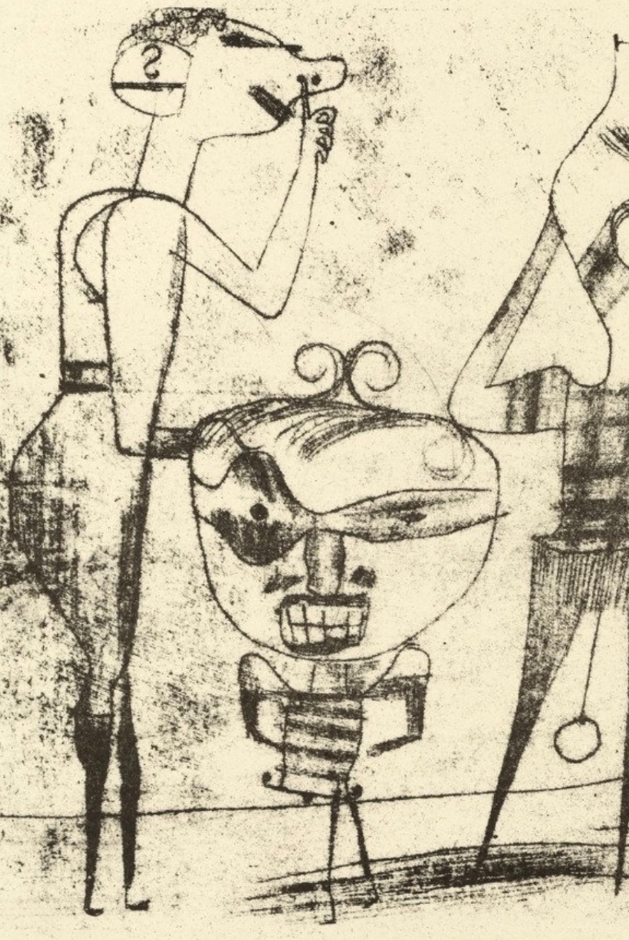 Klee, Vulgar Comedy, Prints of Paul Klee (after) For Sale 1