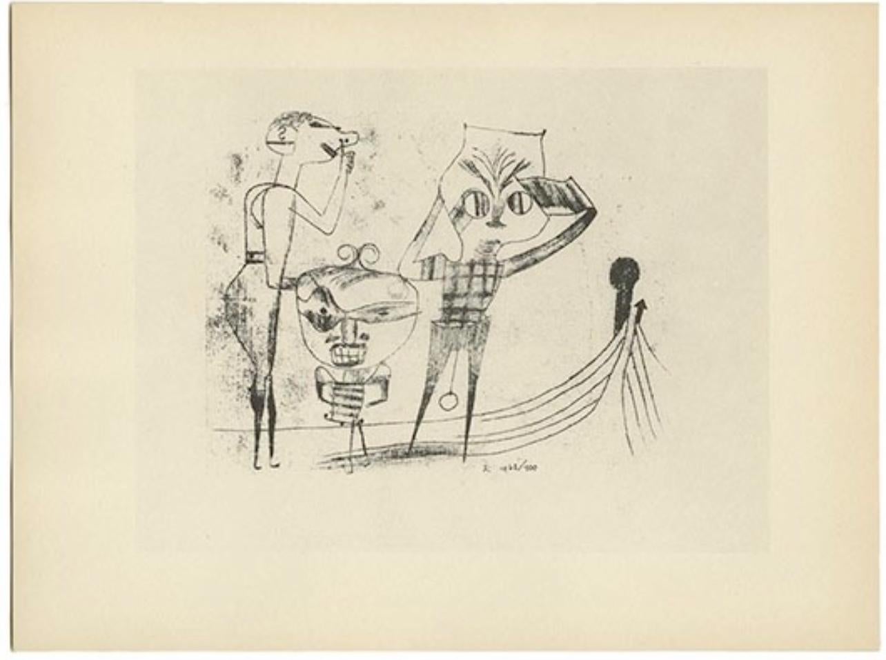 Klee, Vulgar Comedy, Prints of Paul Klee (after) For Sale 3