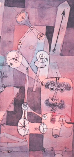 Paul Klee, Analisi di varie perversioni, da 12 acquerelli, 1964 (after) Paul Klee