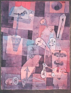Paul Klee, Analysis of Various Perversities, from 12 Watercolors, 1964 (after)