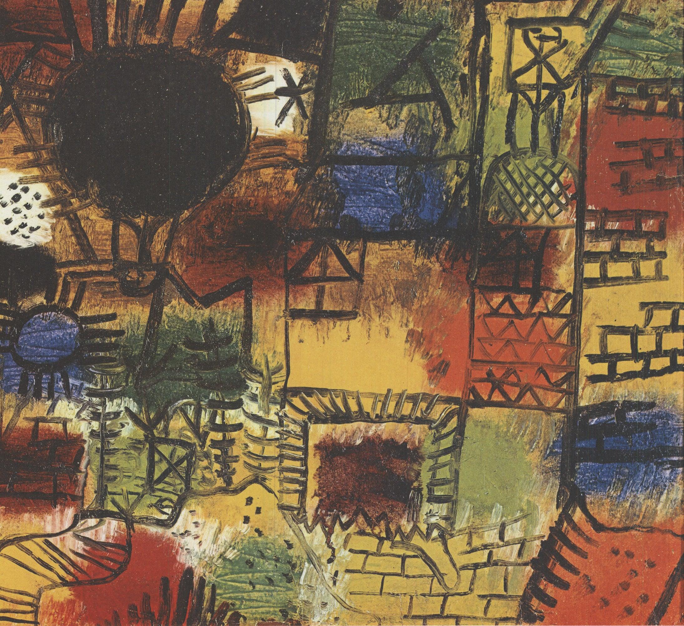 Paul Klee „Komposition mit schwarzem Focal Point“ 1990- Offset-Lithographie im Angebot 3