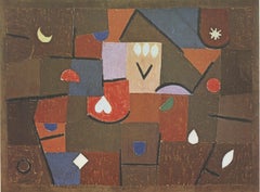 Red Vest Offset Print by Paul Klee, Modern Art, Unframed, 15.75x19.75