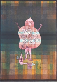Paul Klee, Ventriloquist and Caller, from 12 Watercolors, 1964 (after)
