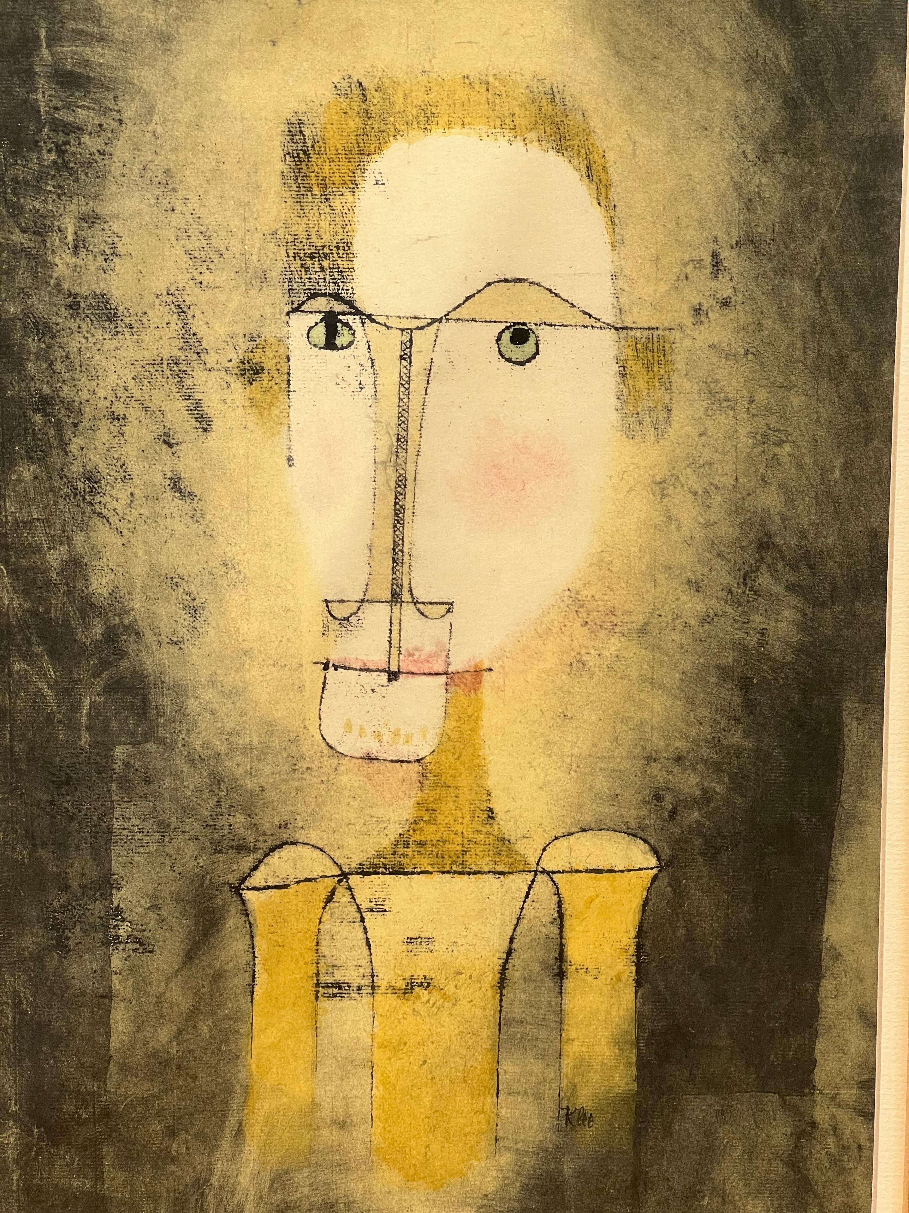 Poster „Porträt eines gelben Mannes“ von Paul Klee  im Angebot 3
