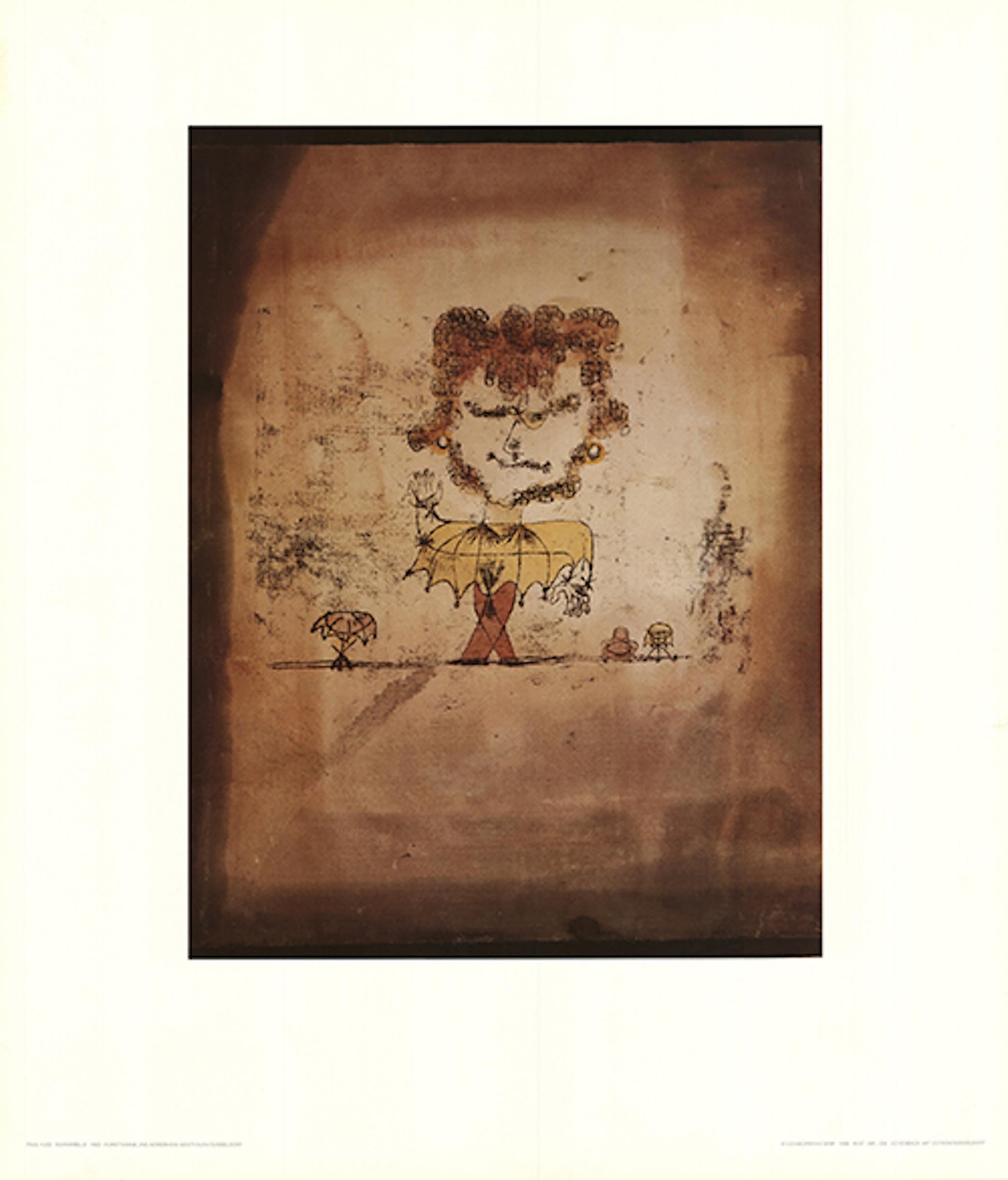 Sganrelle - Print by Paul Klee