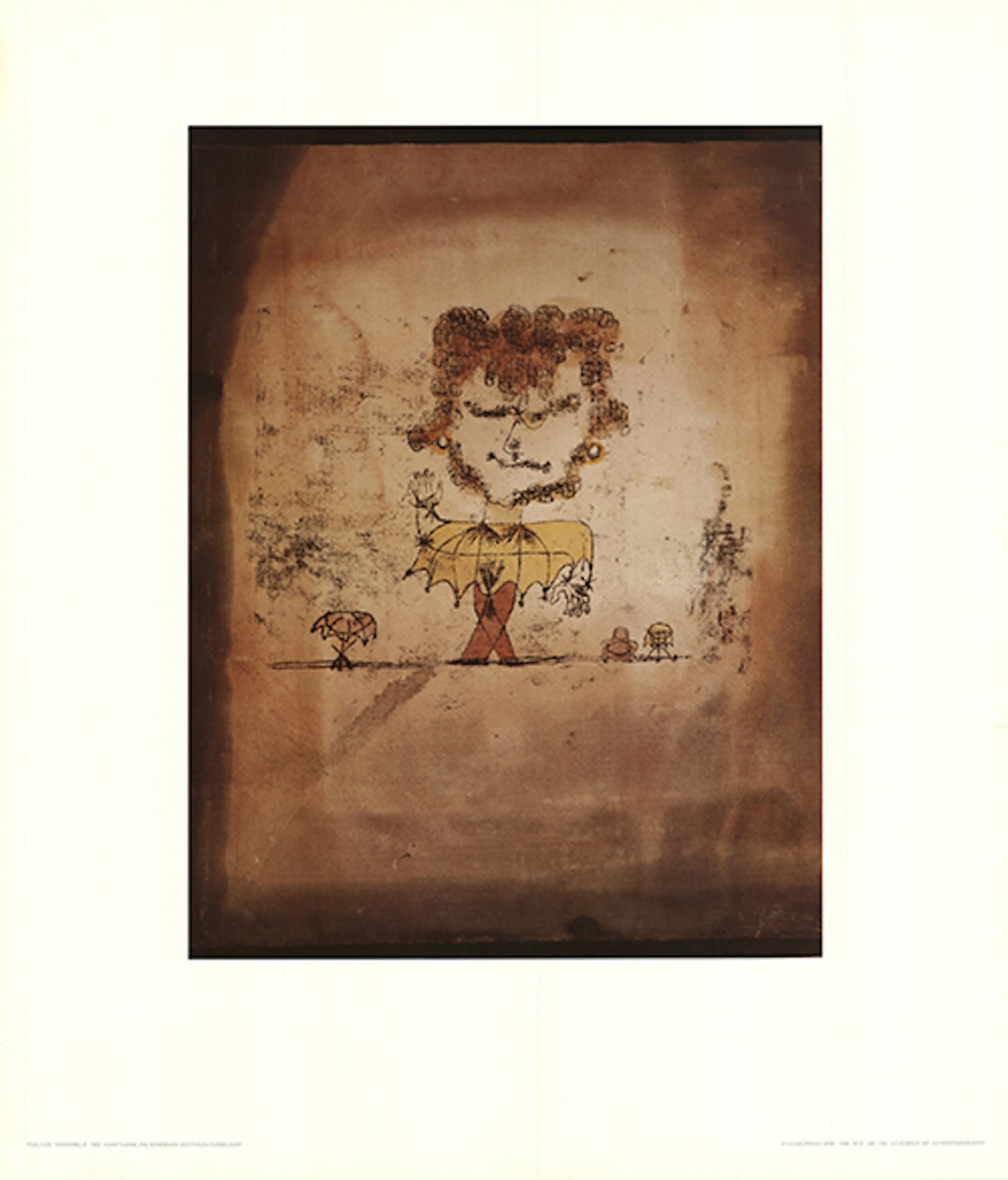 Sganrelle – Print von Paul Klee