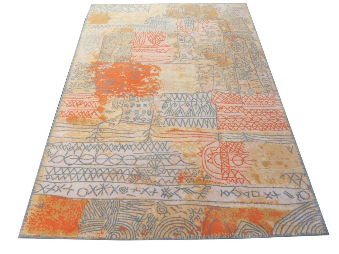 Handgeknüpfter Teppich im Stil von Paul Klee 
Das Gemälde, von dem das Design dieses Teppichs stammt, heißt 