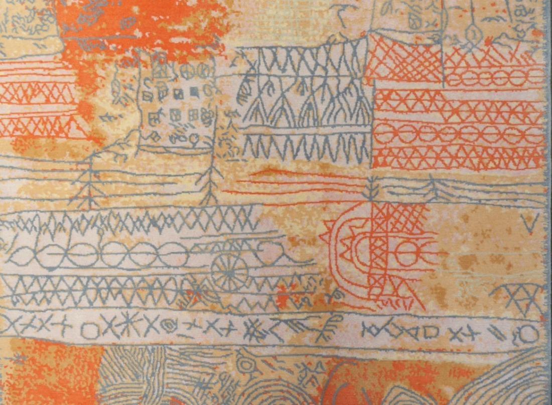 Paul Klee Teppich Florentinische Villenviertel (Art déco) im Angebot