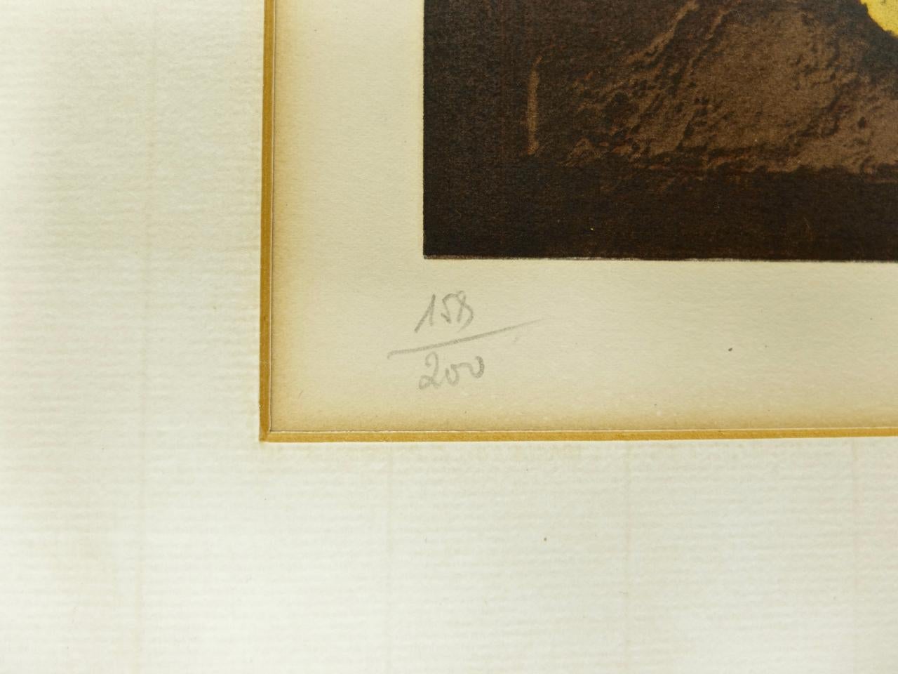 German Paul Klee Still Life Original Lithografie Edition of 200