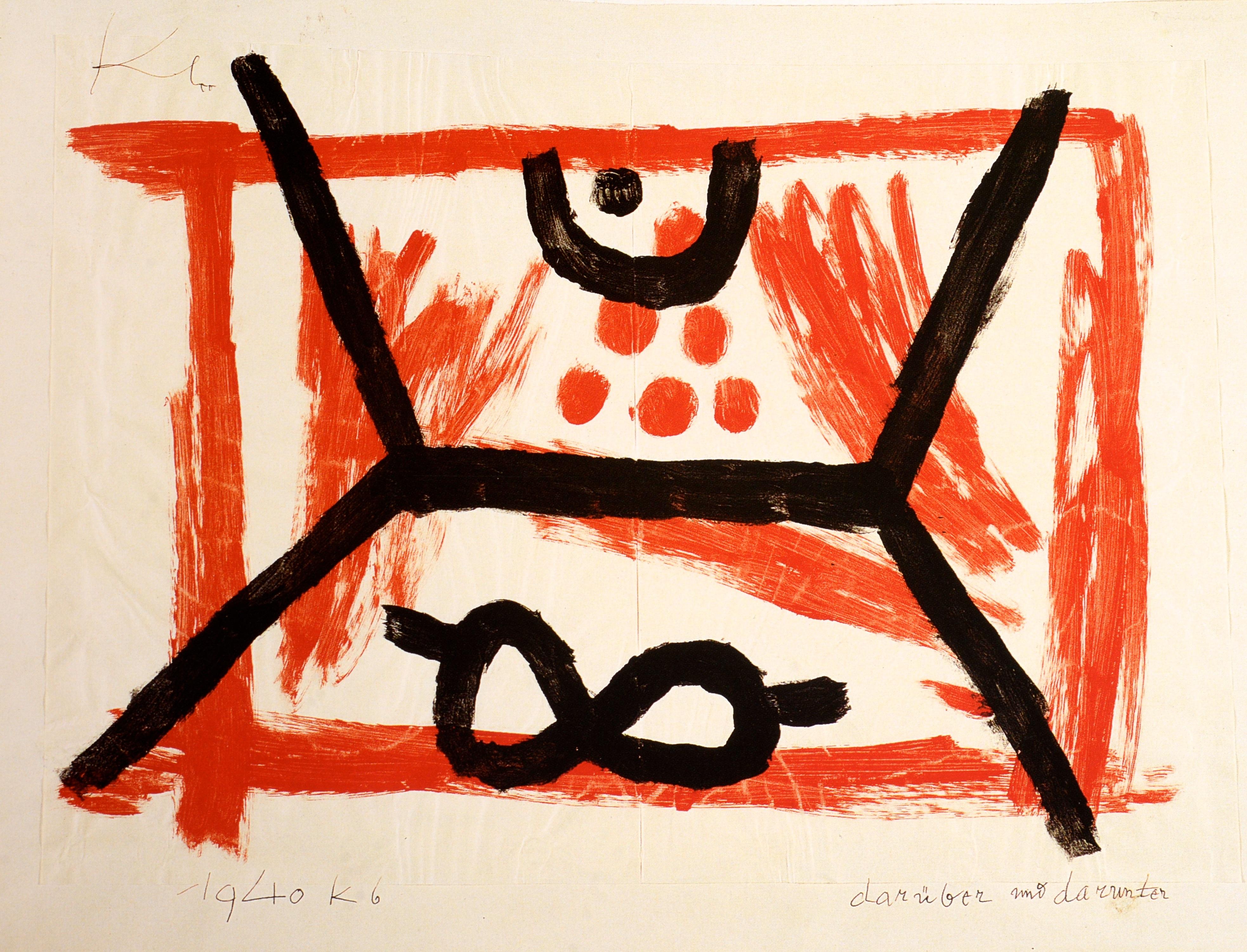 italien Paul Klee, Uomo Pittore Disegnatore, par H. C. Von Tavel, 1ère édition de l'exposition, catalogue en vente