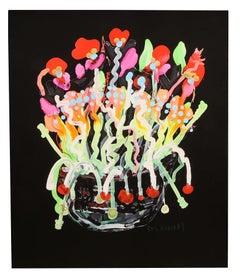 Kostabi, Paul - Primrose - black - Giclee on cotton paper - hand signed