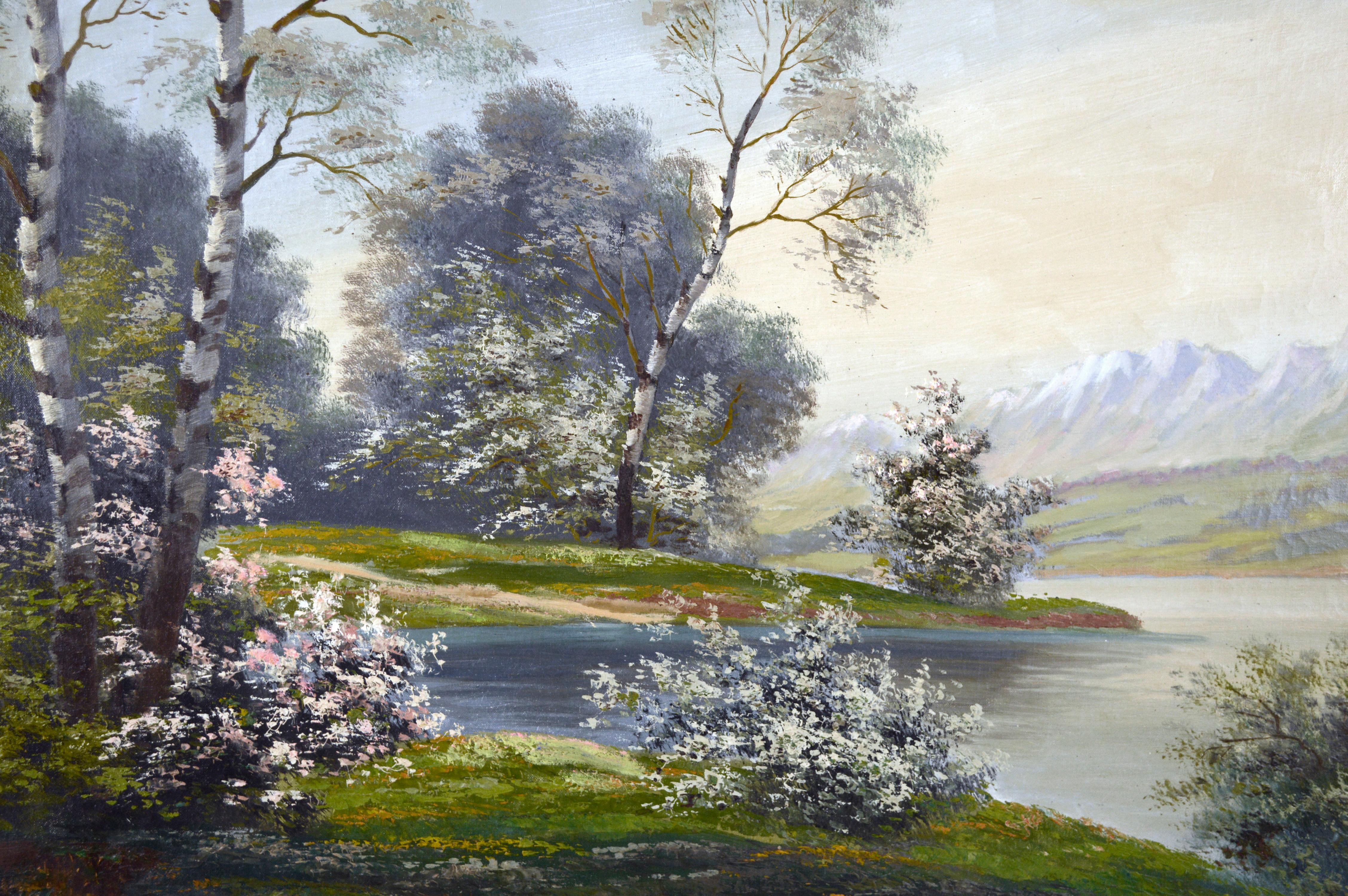 Springtime near the Austrian Alps by Paul Kujal  For Sale 2