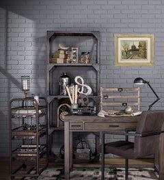 Notre Dame Cathedral and Ile Saint Louis Oil on Canvas Painting by Paul Lambert