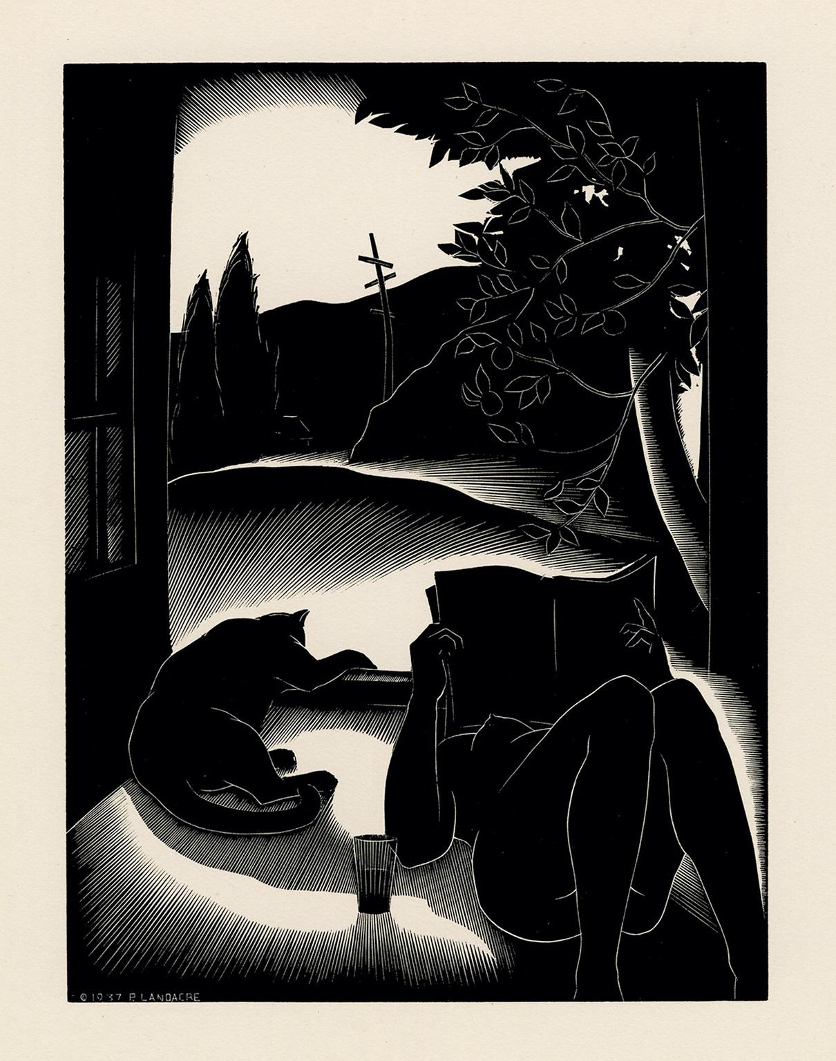 Silhouette Figurative Prints