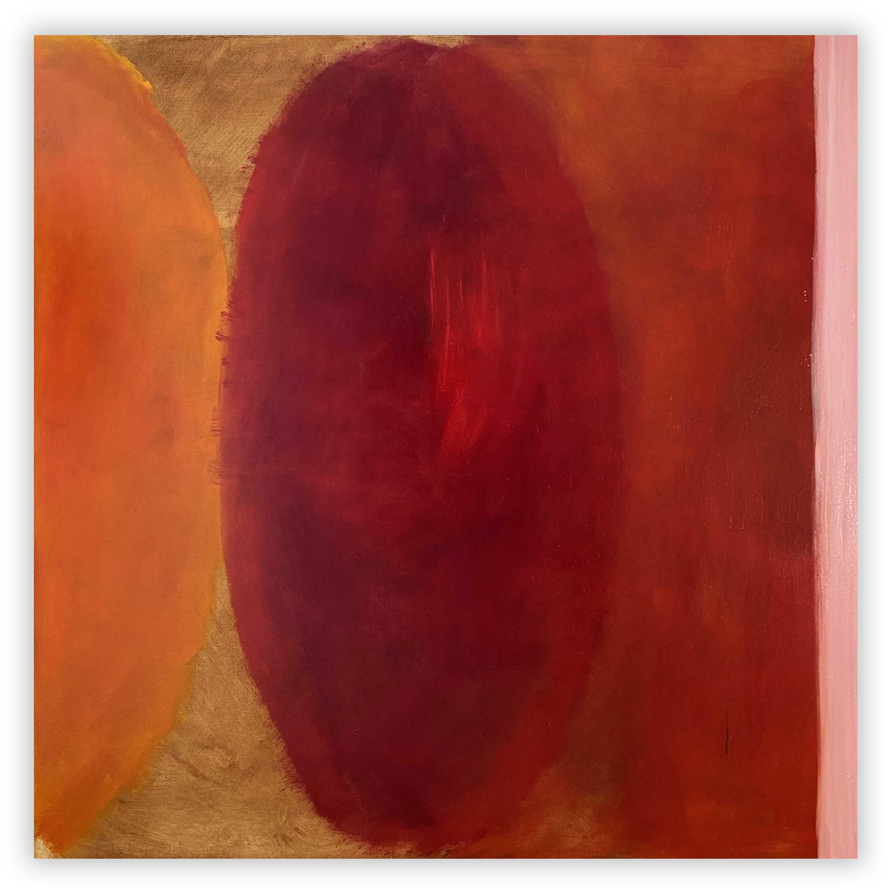 Paul Richard Landauer Abstract Painting - Movement II (Abstract painting)