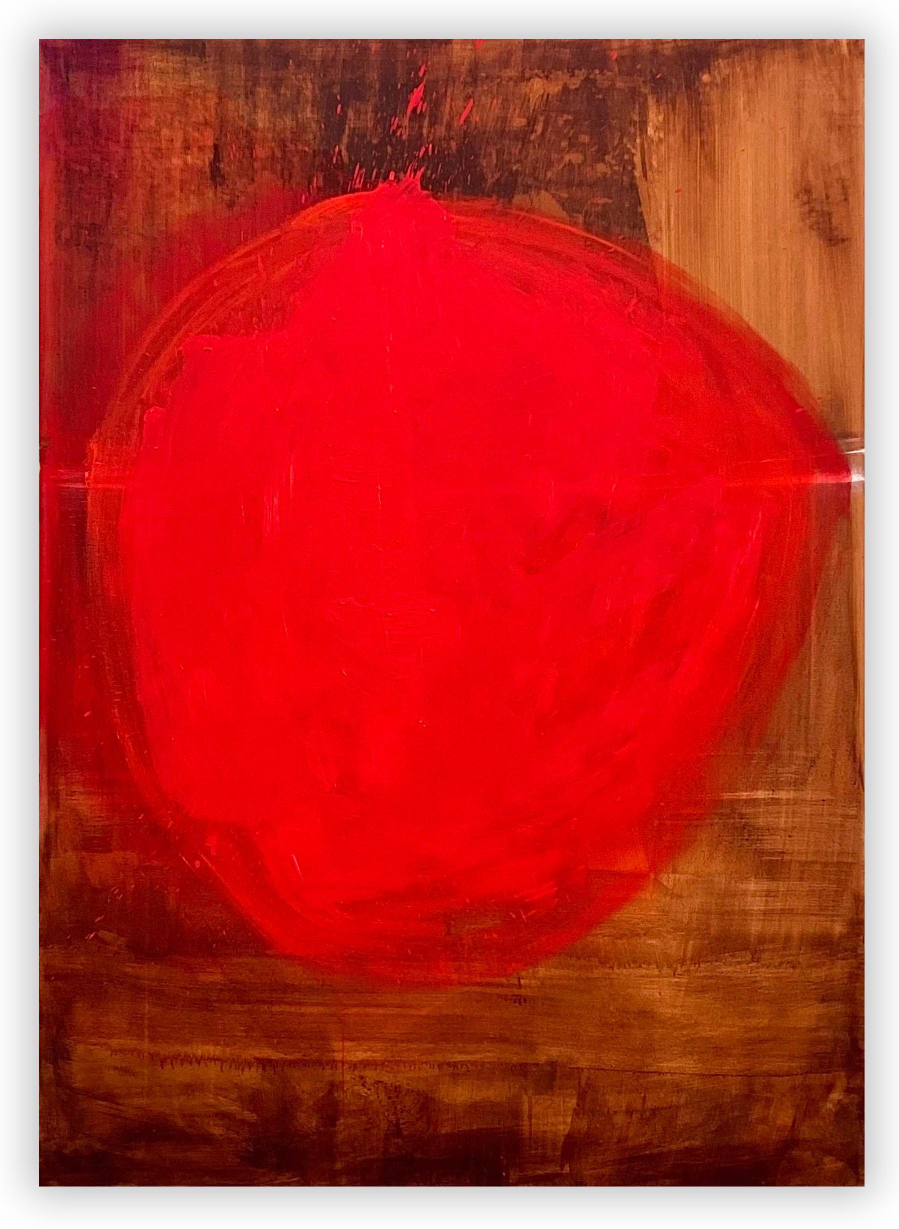 Paul Richard Landauer Abstract Painting - The Bridge No2 (Abstract painting)