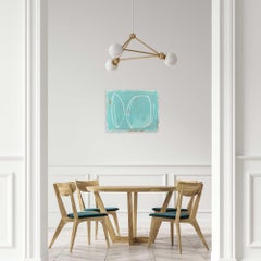 The kiss (Abstract painting)