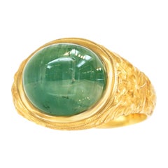 Vintage Paul Lantuch Renaissance Revival Gold Ring