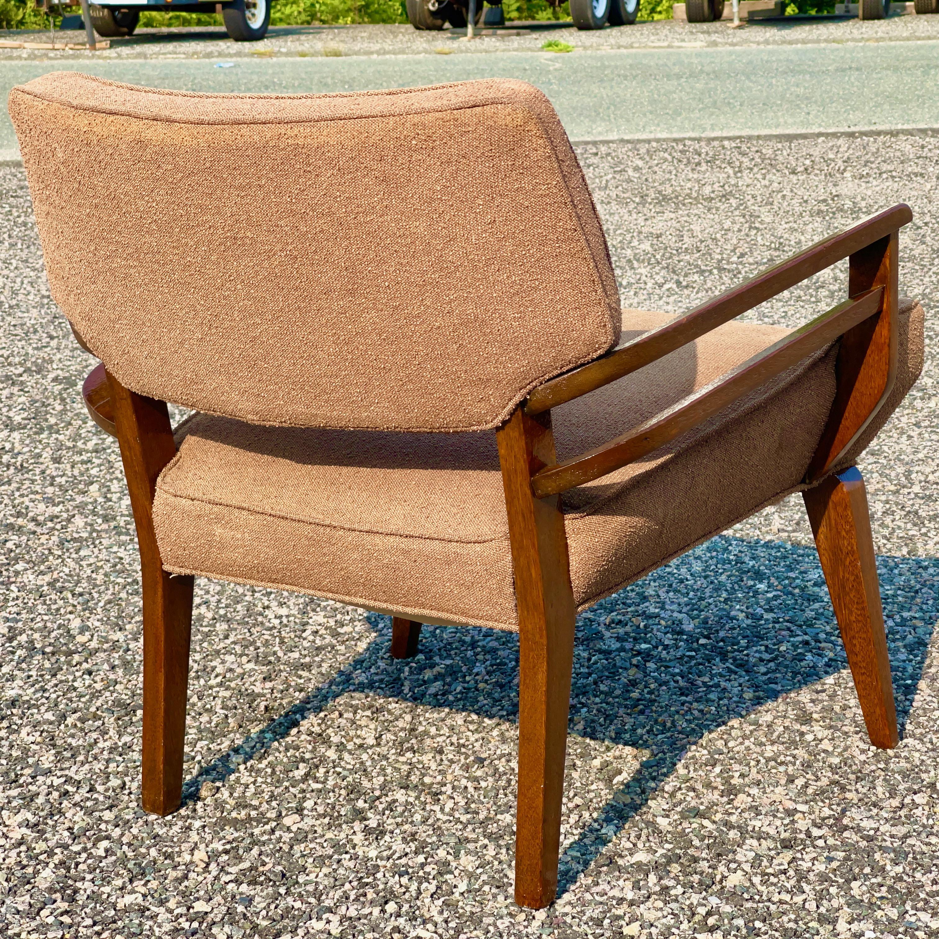 Paul Laslo Double Arm Chair for Brown Saltman For Sale 3