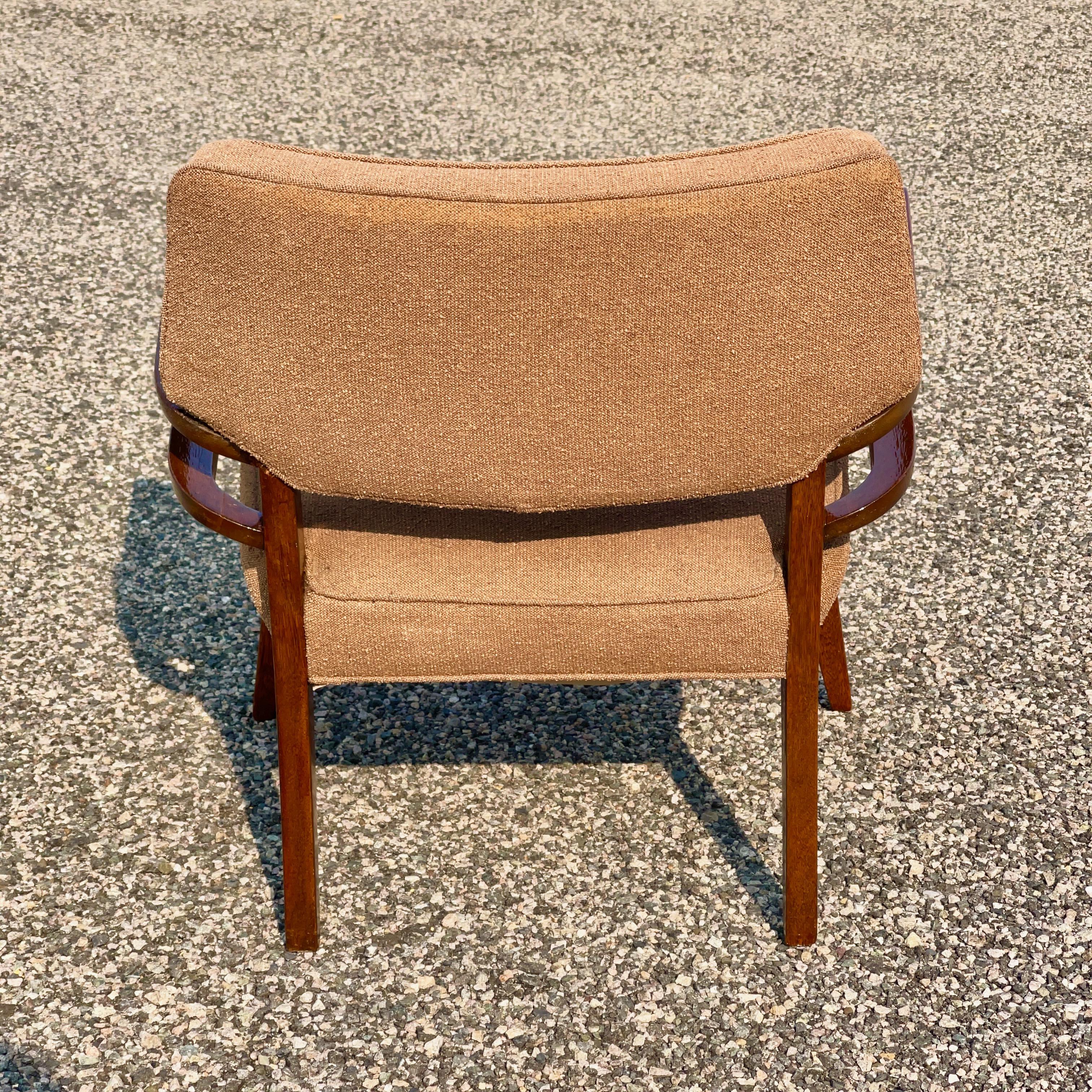 Paul Laslo Double Arm Chair for Brown Saltman For Sale 5