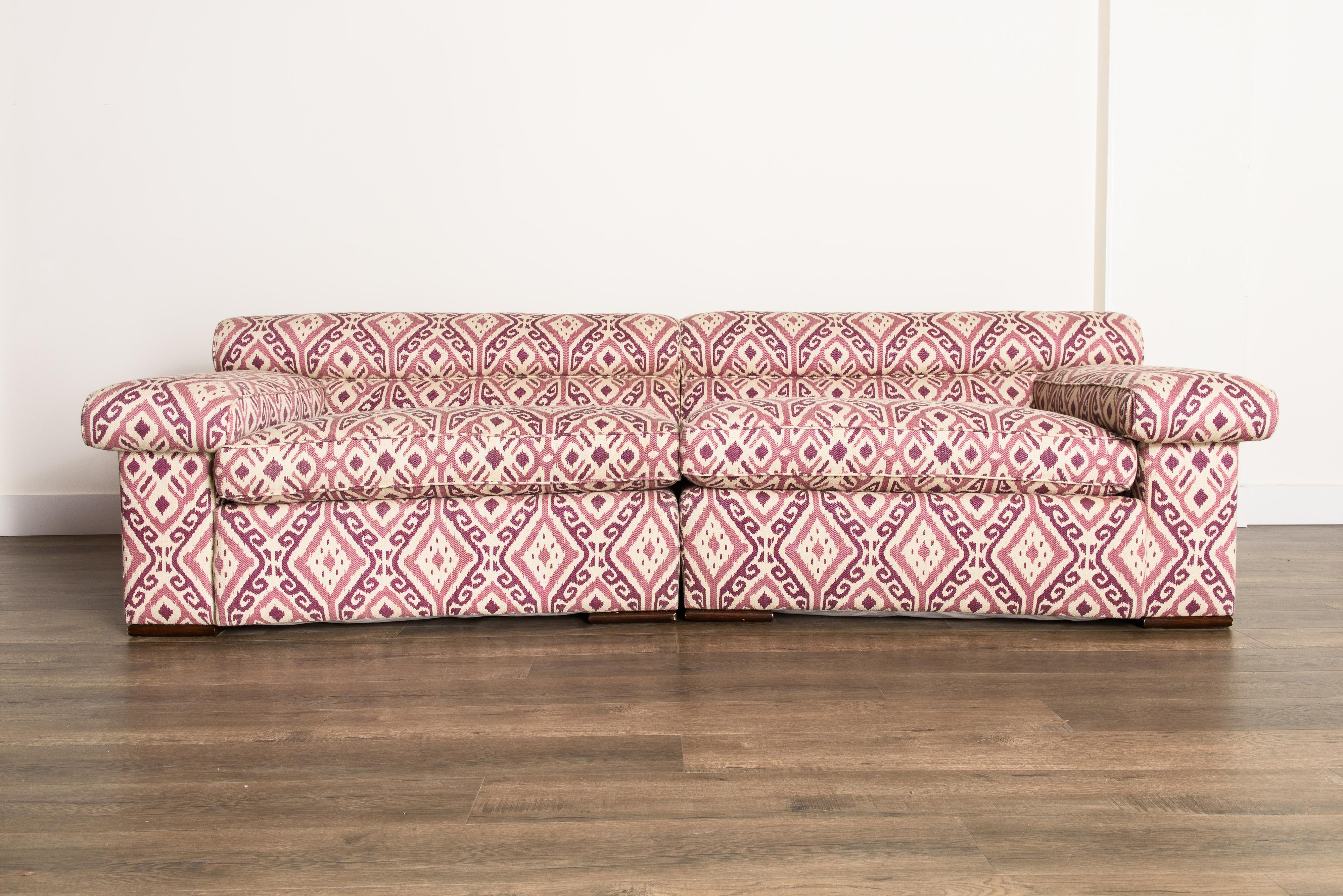 ikat couch