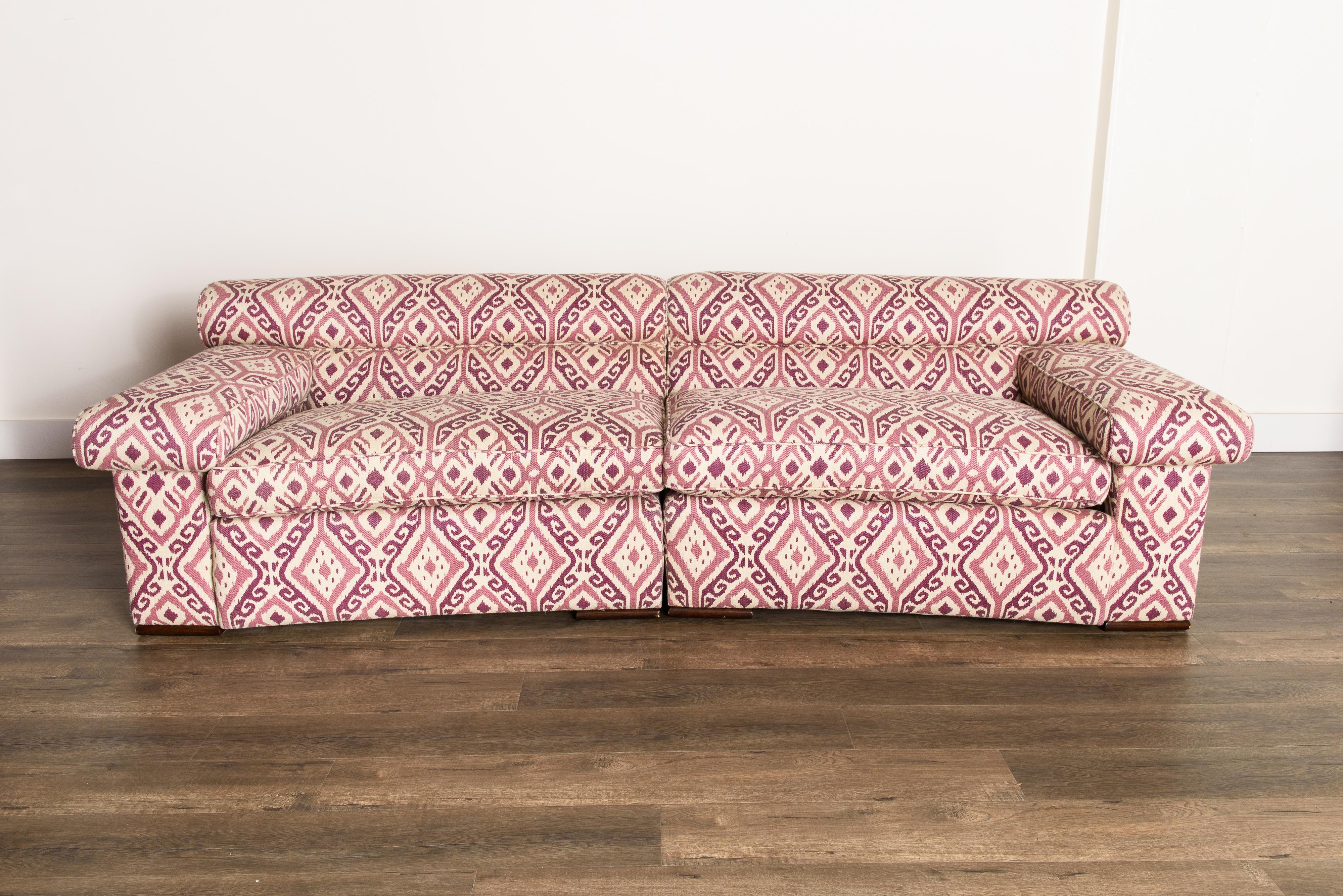 modular sofa ikat