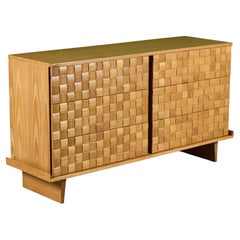 Paul Laszlo "Basket Weave" Dresser for Brown Saltman