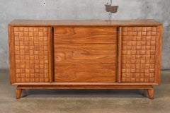Paul Laszlo 'Basketweave' Credenza for Brown Saltman