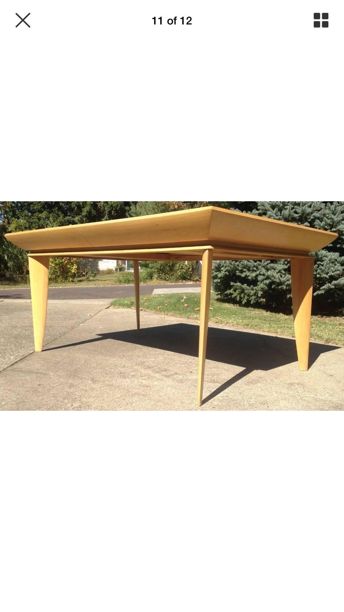 Mid-Century Modern Paul Laszlo Brown Saltman Dining Set