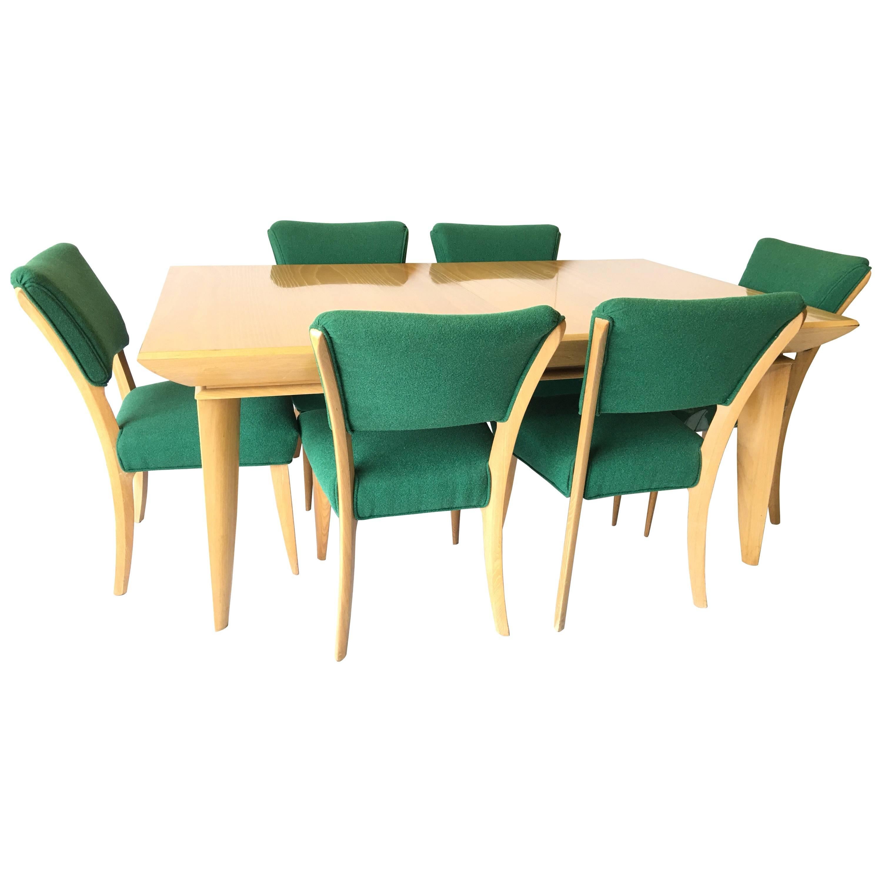 Paul Laszlo Brown Saltman Dining Set