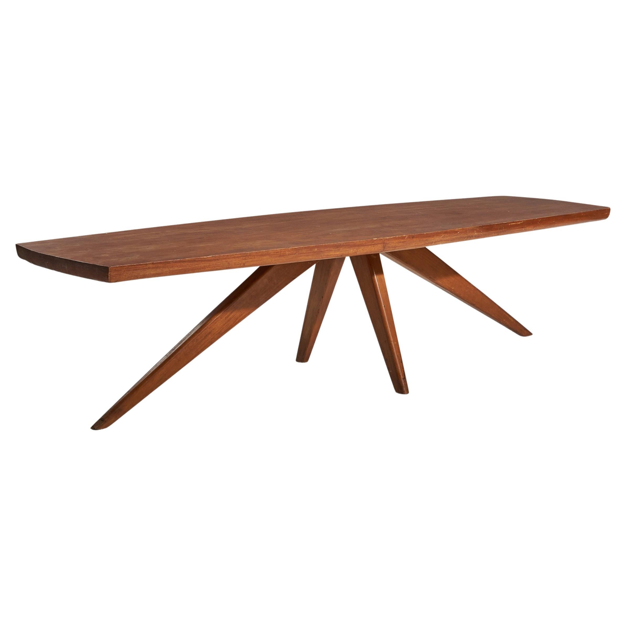 Paul László, Coffee Table, Wood, United States, 1950s