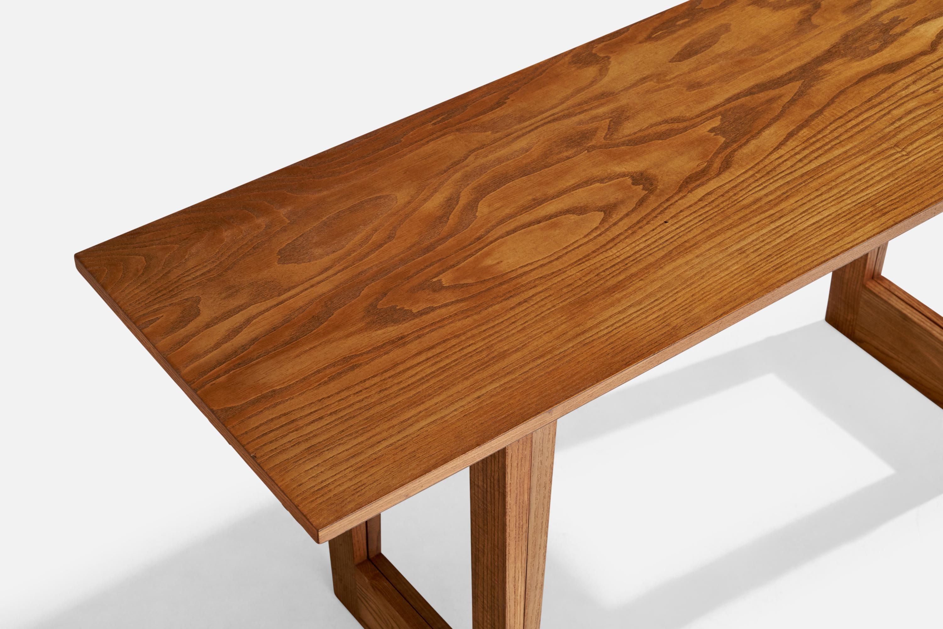 Paul Laszlo, Console, Oak, USA, 1950s For Sale 5