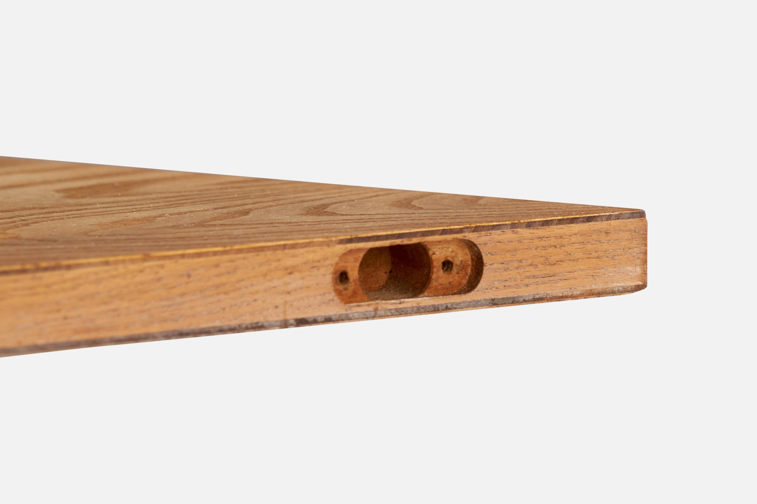Paul Laszlo, Console, Oak, USA, 1950s For Sale 7