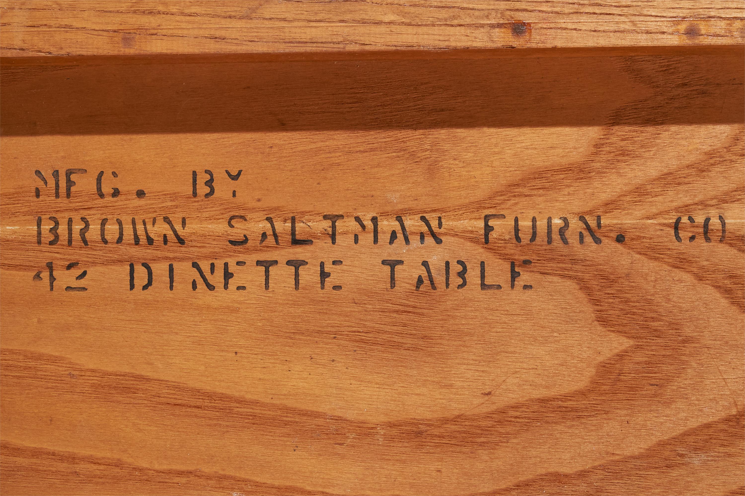 American Paul Laszlo, Console, Oak, USA, 1950s For Sale