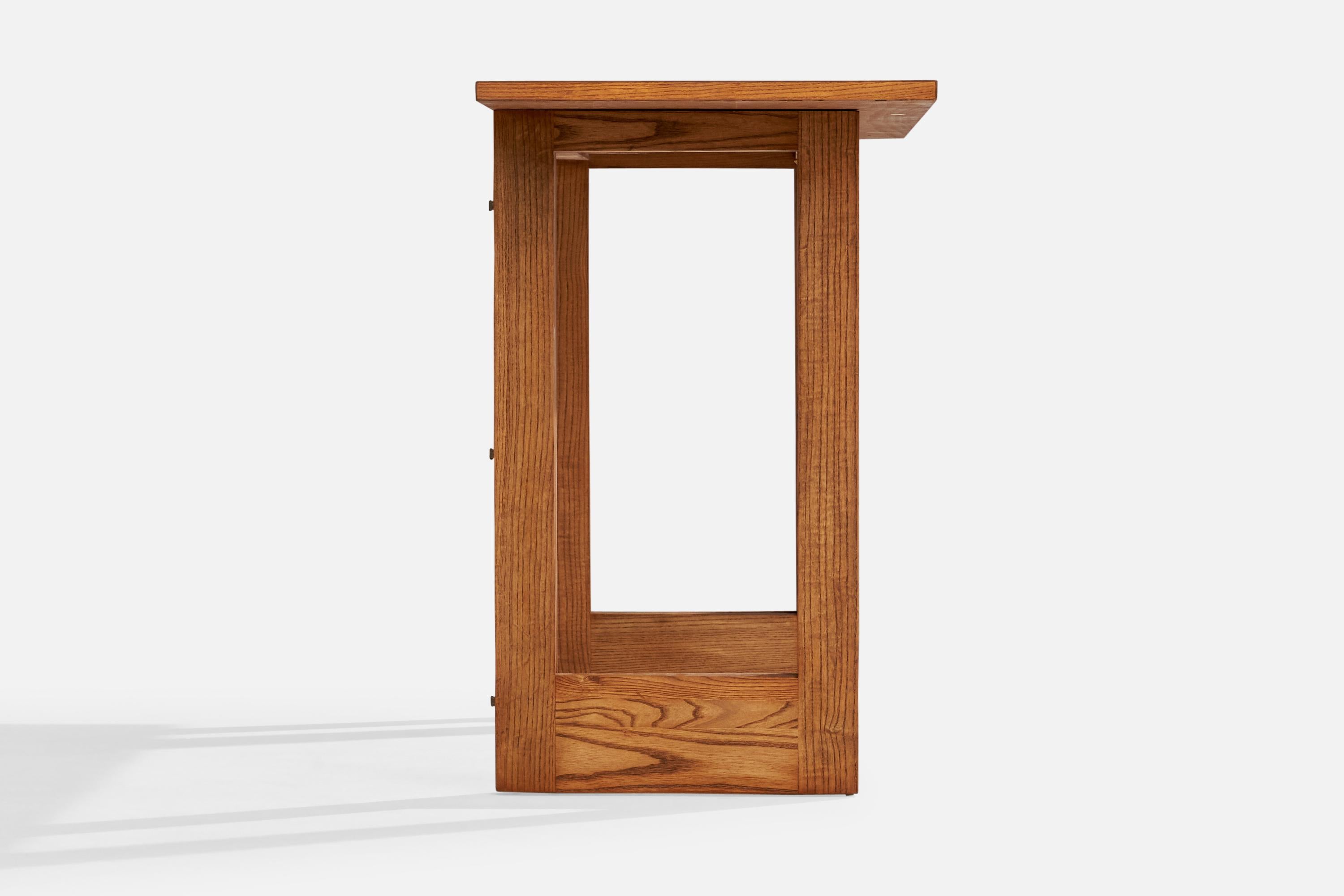 Paul Laszlo, Console, Oak, USA, 1950s For Sale 1