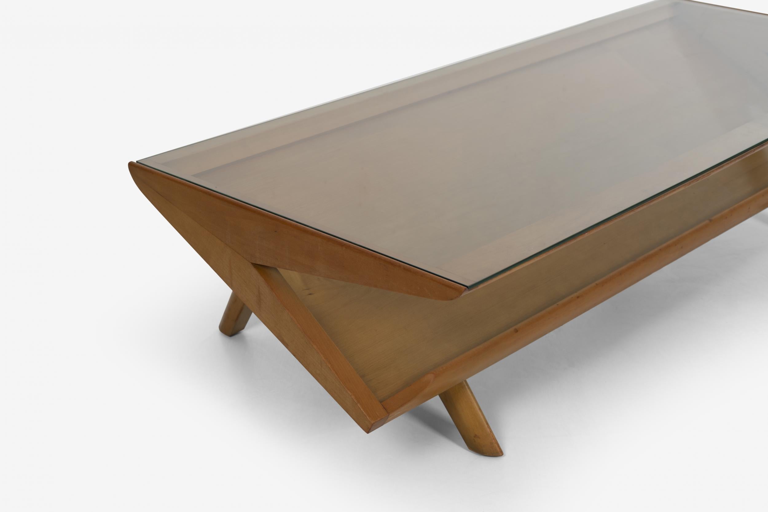 Paul Laszlo for Brown and Saltman Display Coffee Table 1