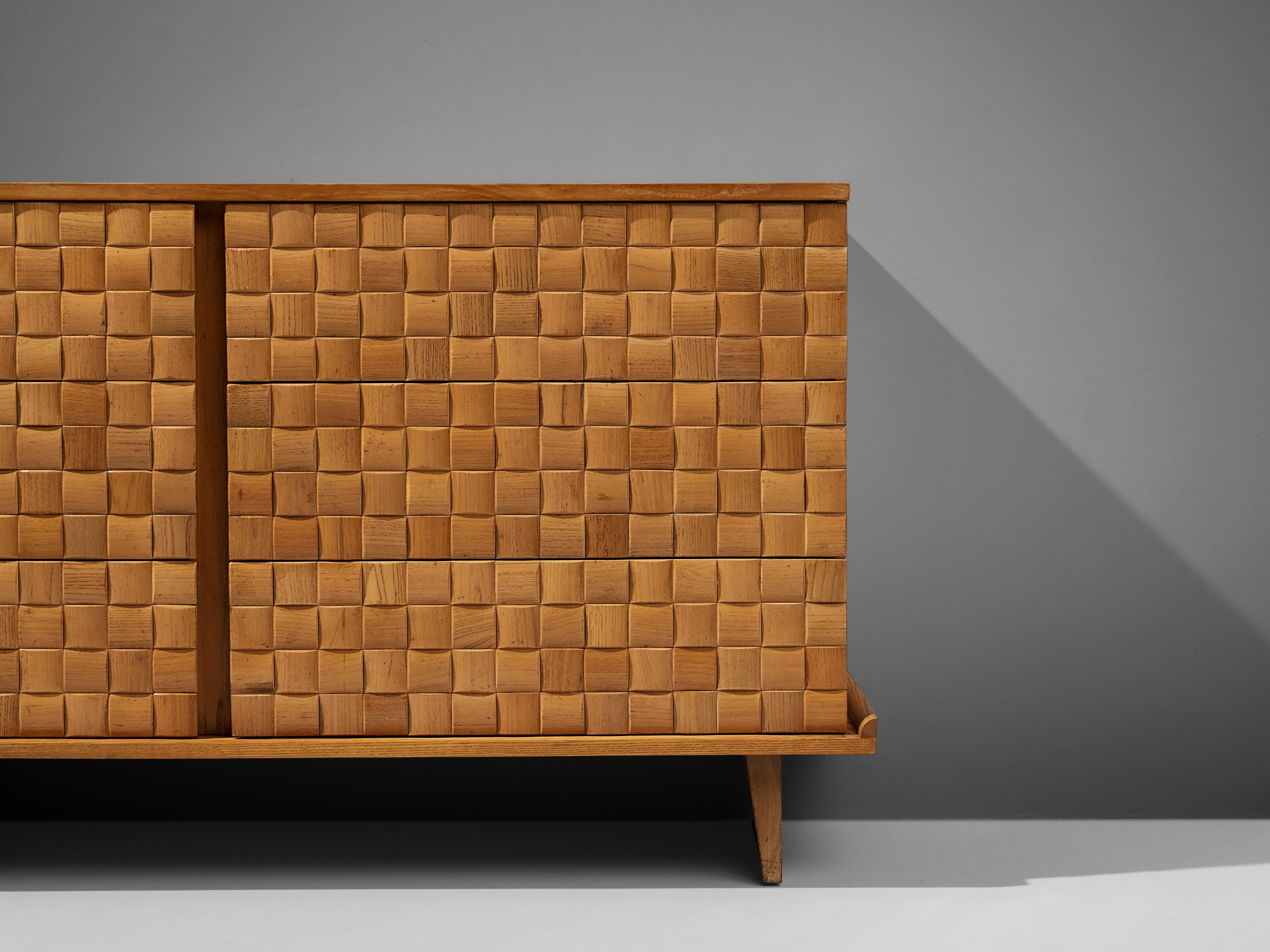 Mid-Century Modern Paul László for Brown Saltman Exquisite Sideboard Model 1613 in Ash