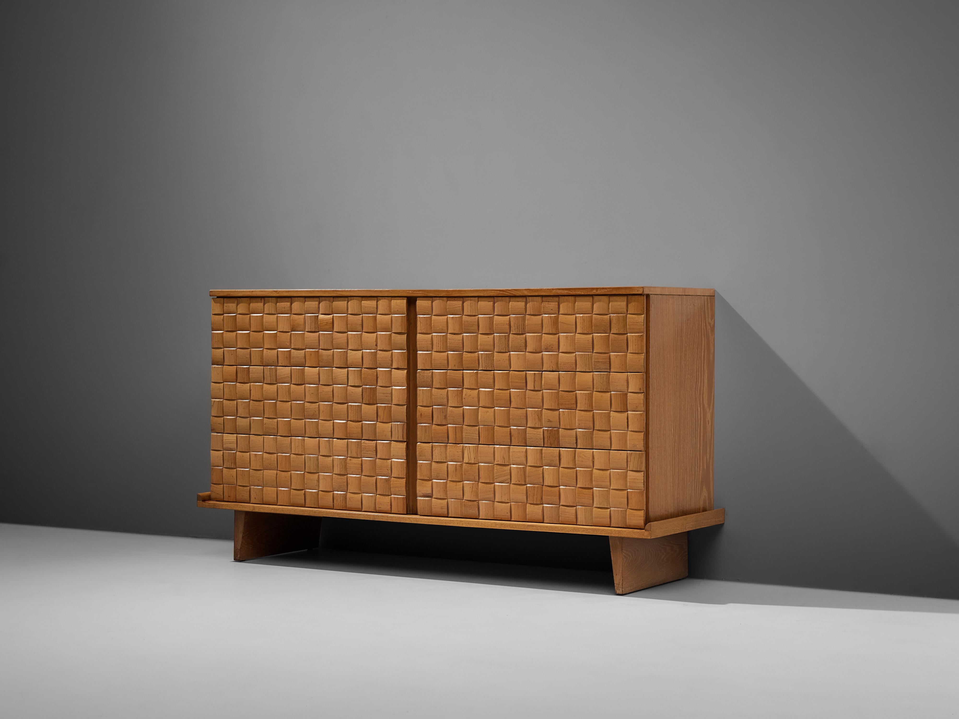 Mid-20th Century Paul László for Brown Saltman Exquisite Sideboard Model 1613 in Ash