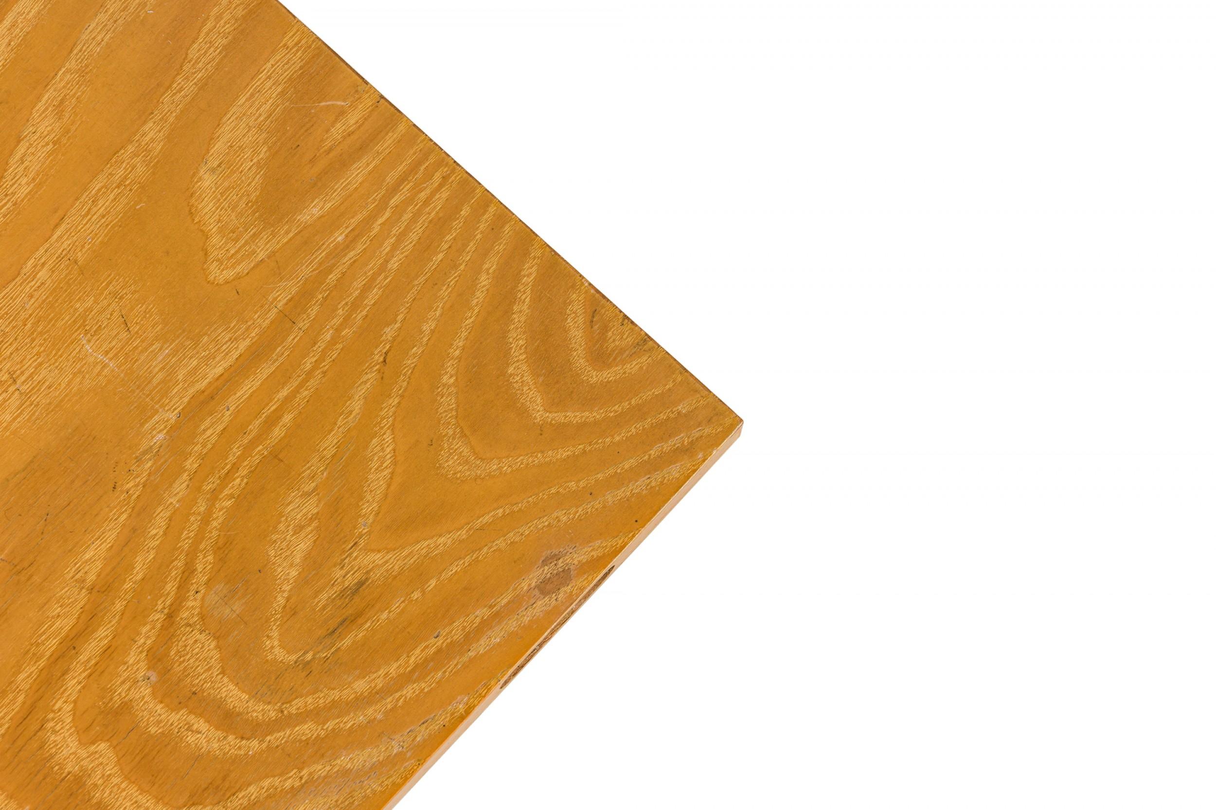 Paul Laszlo für Brown Saltman Flip Top Holzkonsole / Dinette-Tisch mit Holzplatte im Angebot 4