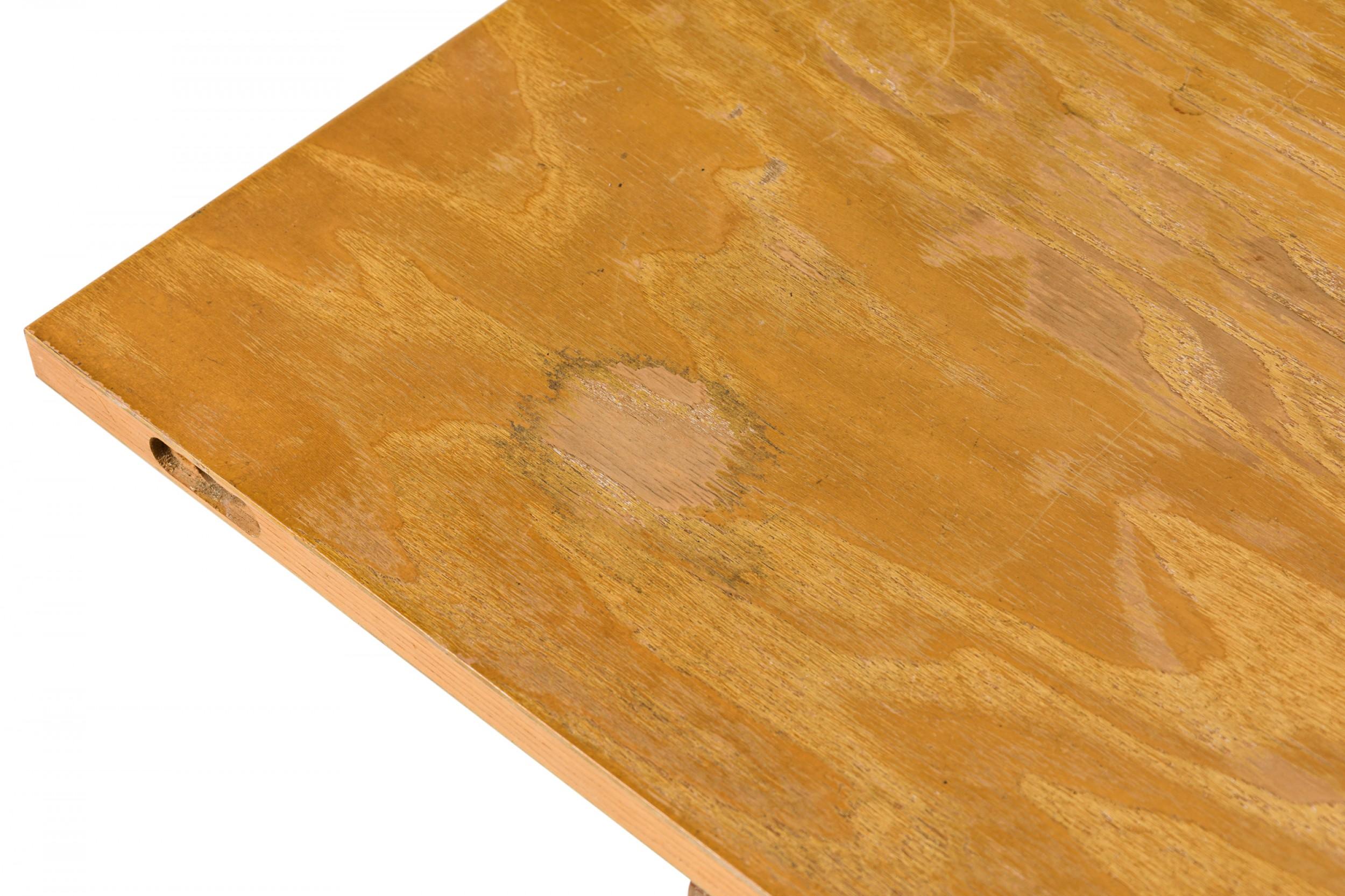 Paul Laszlo für Brown Saltman Flip Top Holzkonsole / Dinette-Tisch mit Holzplatte im Angebot 2