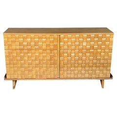 Paul László for Brown Saltman Commode/armoire à six tiroirs en frêne