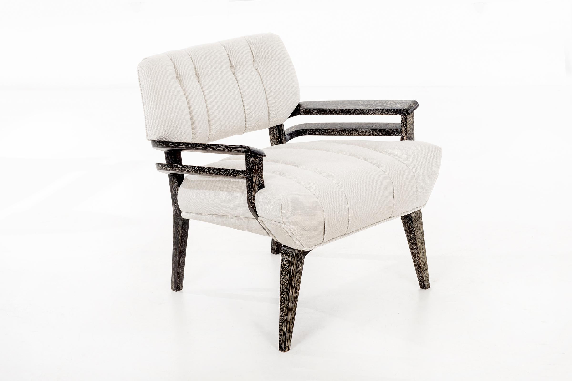 Wood Paul Laszlo Lounge Chairs