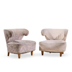 Paul Laszlo - Sedie da salotto a rotelle del Mid Century - Coppia