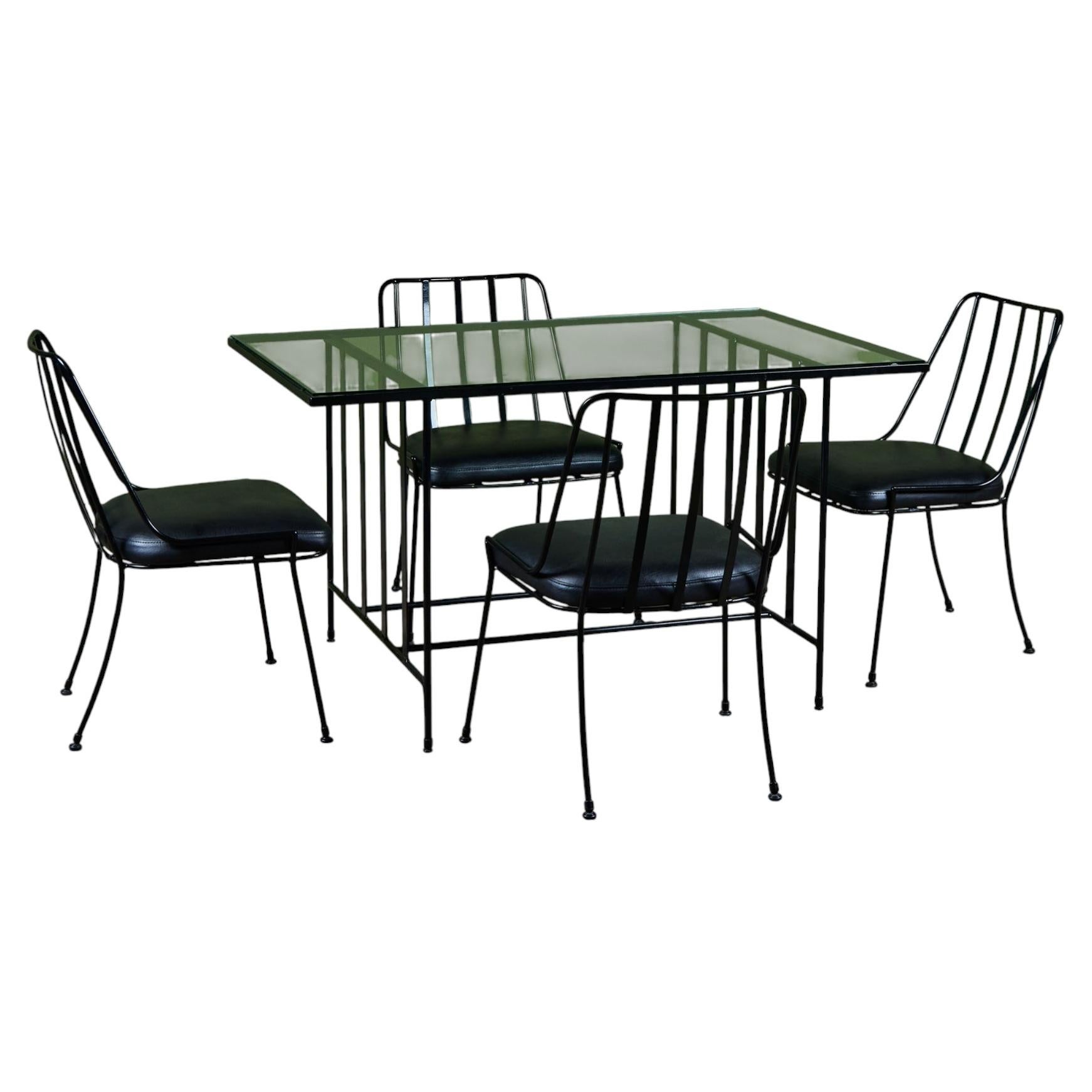 Ensemble de salon de jardin Paul Laszlo pour Pacific Iron en vente